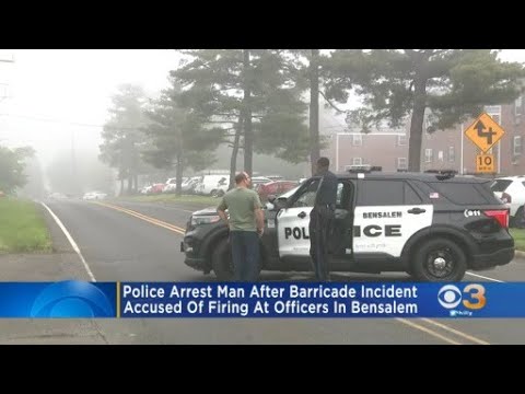 Suspect Arrested After Allegedly Firing AK-47, Shotgun At Bensalem Police During Barricade Situation