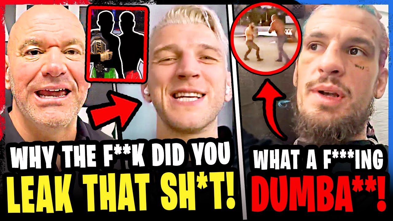 Dan Hooker ACCIDENTALLY *LEAKS* UFC CARD! Sean O'Malley REACTS to ALTERCATION! Joe Rogan on Pereira