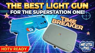ULTIMATE Wireless PlayStation LightGun For Superstation One! (Time Breaker)