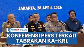 Konferensi Pers Ungkap 10 Jenazah Korban Tabrakan KA di Bekasi Teridentifikasi, Evakuasi Berlanjut