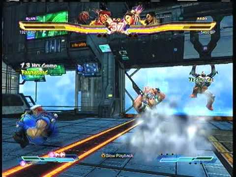 Street Fighter X Tekken: rosetukaidesu (Raven-Rolento) vs. zato0918 (Chun-li~Kazuya)  SD