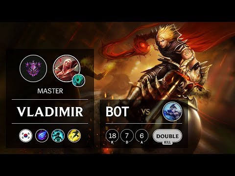 Vladimir Bot vs Ashe - KR Master Patch 9.19