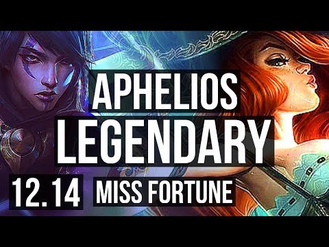 APHELIOS & Nautilus vs MISS FORTUNE & Alistar (ADC) | Rank 4 Aphelios | NA Challenger | 12.14