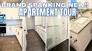 BRAND SPANKING NEW APARTMENT TOUR - LiL' BRO NEW APARTMENT - EMPTY APARTMENT TOUR