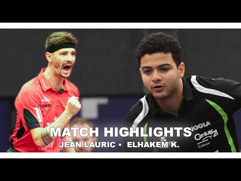 JEAN Lauric (A6) - ELHAKEM Karim (B0 - 528 mondial ITTF)