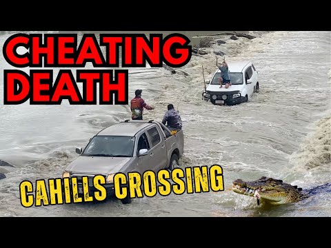 CHEATING DEATH AT AUSTRALIA'S DEADLIEST CROCODILE CROSSING!