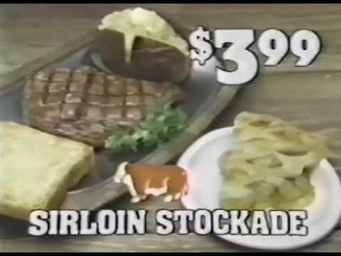 Comercial de paliçada de lombo de 1979