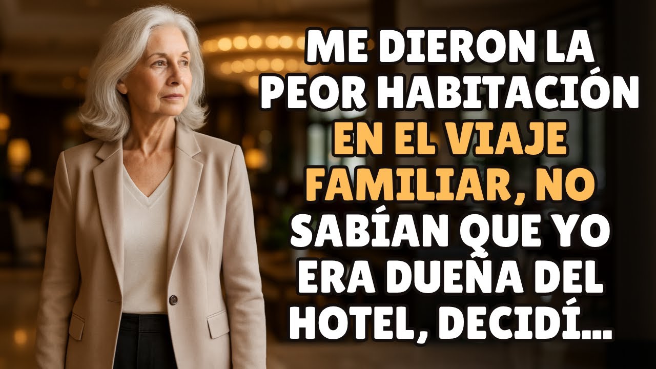 Me Dieron La Peor Habitación En El Viaje Familiar, No Sabían que Yo Era Dueña del Hotel, Decidí...