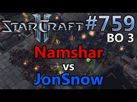 StarCraft 2 - Replay-Cast #759 - Namshar (Z) vs JonSnow (Z) - WESG [German]