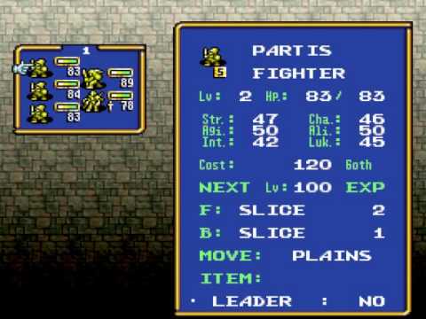 Let's Play Ogre Battle - Part 1: Birth of a Leader