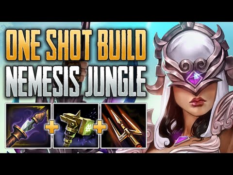 HIDDEN BLADE + RUNEFORGED SLAPS! Nemesis Jungle Gameplay (SMITE Conquest)