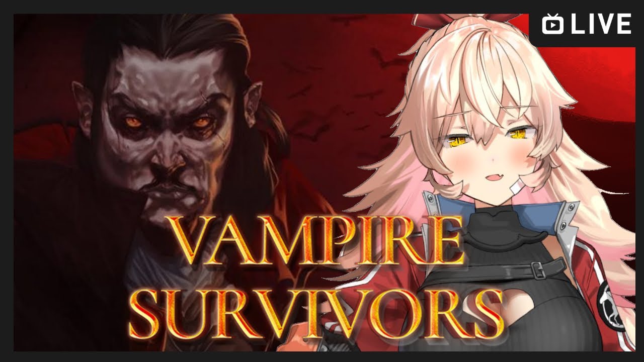 【Vampire Survivors】さようならペンタくん。新しい出会いを探します。【ニュイ・ソシエール / にじさんじ】