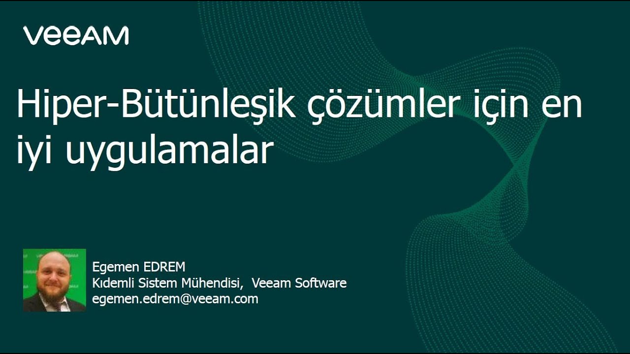 Hiper bütünleşik çözümler için en iyi uygulamalar video