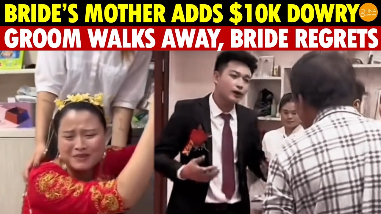 Chinese Wedding Chaos: Bride’s Mother Adds $10K At The Last Minute, Groom Walks Away, Bride Regrets