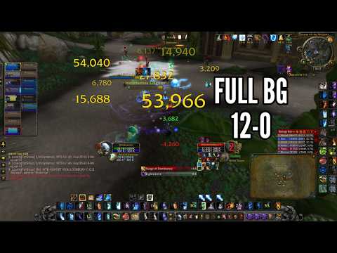 12-0 Full BG Solo PvP Frost Mage - MoP Classic