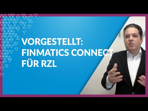 Finmatics RZL Connect Erklärvideo | Rechnungswesen Automatisieren
