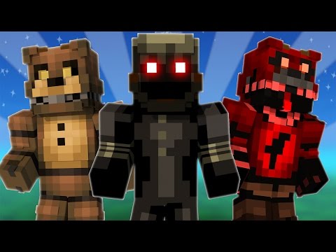 FNAF World - PHANTOM MARIONETTE (Minecraft Roleplay) Day 47