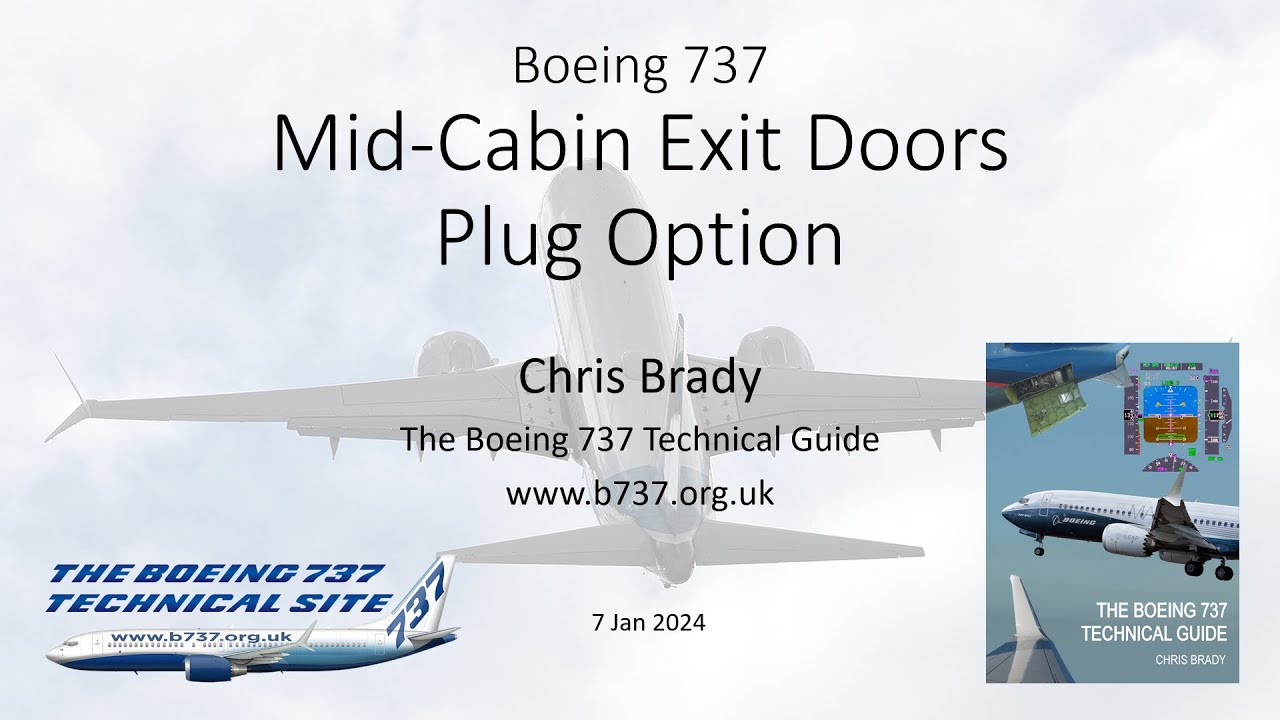 737 Mid-Cabin Emergency Exit Doors - Plug Option thumnail