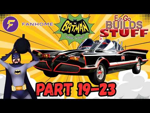 Fanhome Batman 1966 Batmobile Kit (Part 19-23): EmGo Builds Stuff