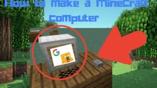 How To Build A Computer In Minecraft!