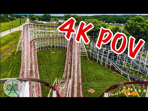 Front row point of view footage of Tornado