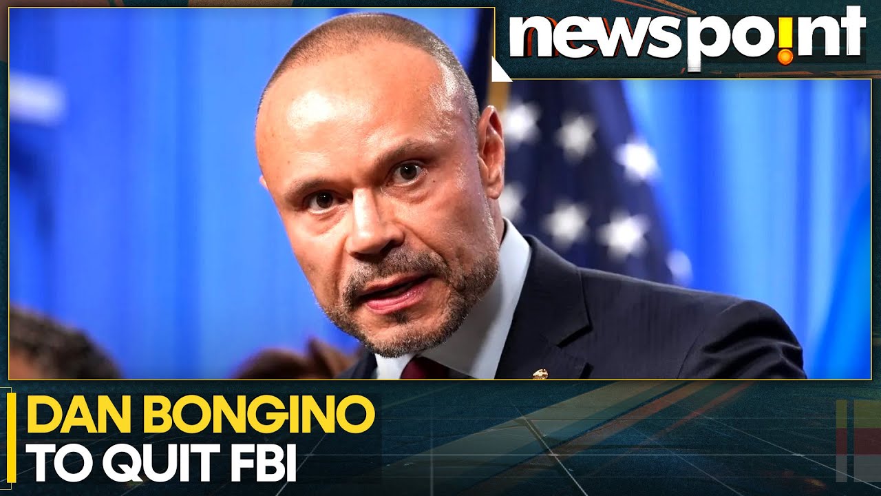 Dan Bongino to Quit as FBI Deputy Director; Ex-Podcaster to Step Down in January | WION NEWSPOINT