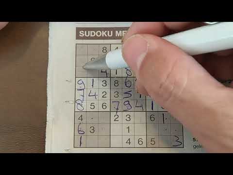 A manual to solve this Medium Sudoku puzzle (with a PDF file) 05-27-2019