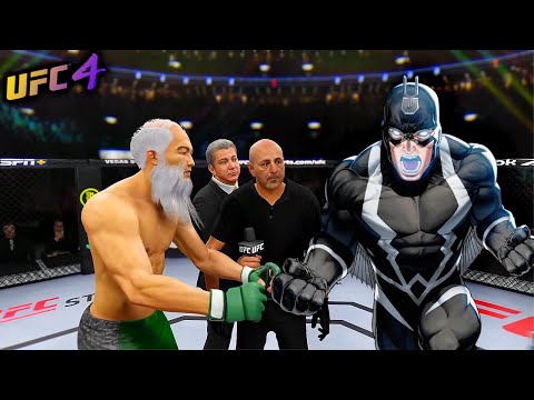 UFC4 | Black Bolt vs. Old Bruce Lee - EA sports UFC 4
