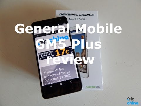 General Mobile GM5 Plus review {Greek]