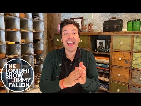 ザ・トゥナイト・ショーアットホーム版 (サンキューノート-トロール、ホームスクーリング) (The Tonight Show: At Home Edition (Thank You Notes - Trolls, Homeschooling))