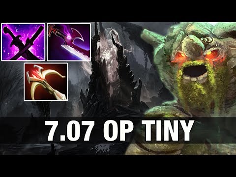 7.07 OP TINY - ddz 8.7K Plays TINY WITH SILVER EDGE And DAEDALUS - Dota 2