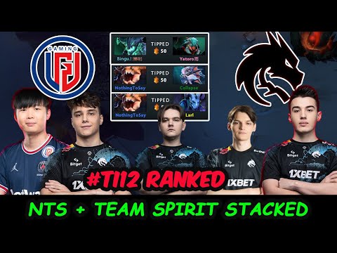 NothingToSay vs Yatoro : #Ti12 PUB 13K MMR + Team Spirit Stacked