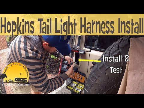 Hopkins Plug In Simple Towed Vehicle Wiring Kit Install