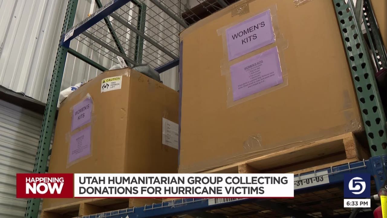 Utah groups ask for donations to help Hurricane Helene