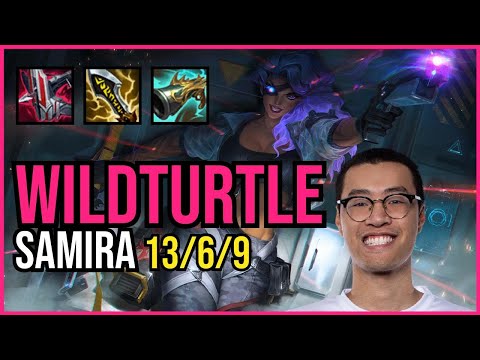 WILDTURTLE - SAMIRA vs JHIN ADC - NA Grandmaster - Patch 11.3