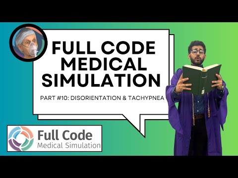 Medical Student Faces Disorientation and Fast Breathing (Full Code Medical Simulation Ep.10)