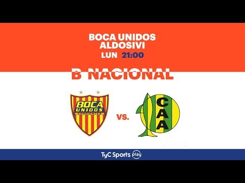 Primera B Nacional: Boca Unidos vs. Aldosivi | #BNacionalenTyCSports