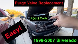 1999-2007 Chevy Silverado Purge Valve Replacement | P0442