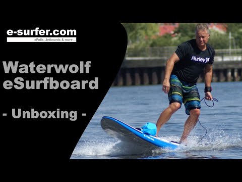 Waterwolf MPX-3 Electric Surfboard Review & Unboxing
