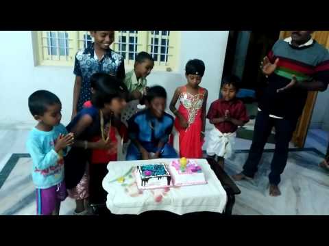 Happy birthday party. Lokesh