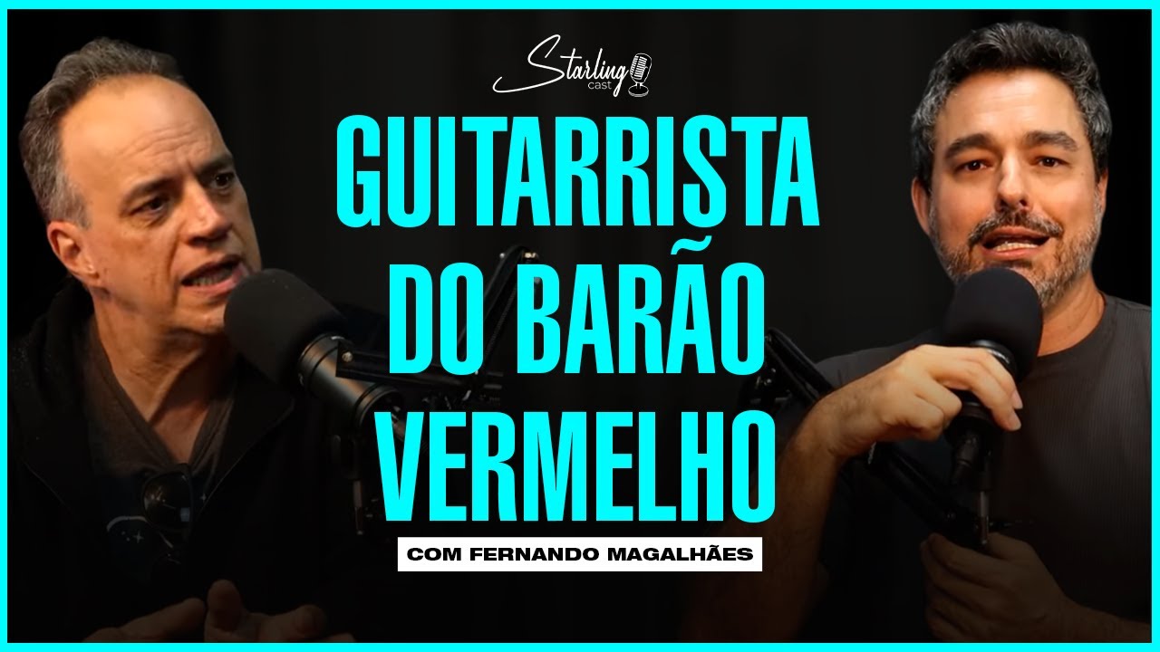 RIFFS, TIMBRES, GUITARRAS, PRODUÇÕES, COMPOSIÇÕES E MAIS | Fernando Magalhães | Starling Cast #137