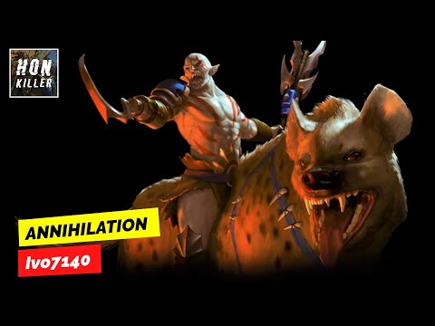 HoN Rampage STAFF OF THE MASTER with SHRUNKEN HEAD