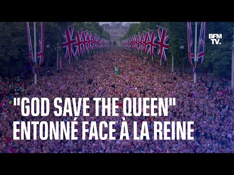 L’émouvant "God save the Queen" entonné devant Elizabeth II au balcon de Buckingham pour son jubilé