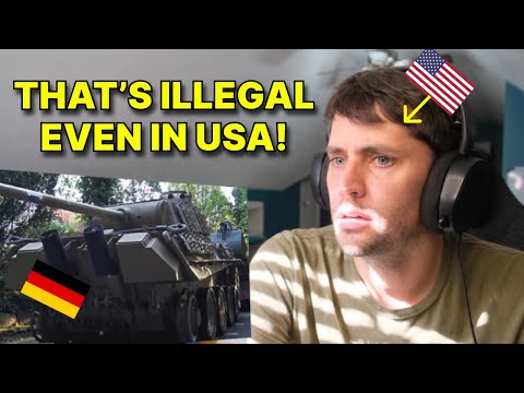 Some German dude had a Tank in his basement