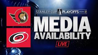 Ottawa Senators vs. Carolina Hurricanes Game 4 Post-Game Media Availability