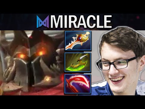 Wraith King Dota 2 Gameplay Nigma.Miracle with 30 Kills and Rapier - Road to TI12