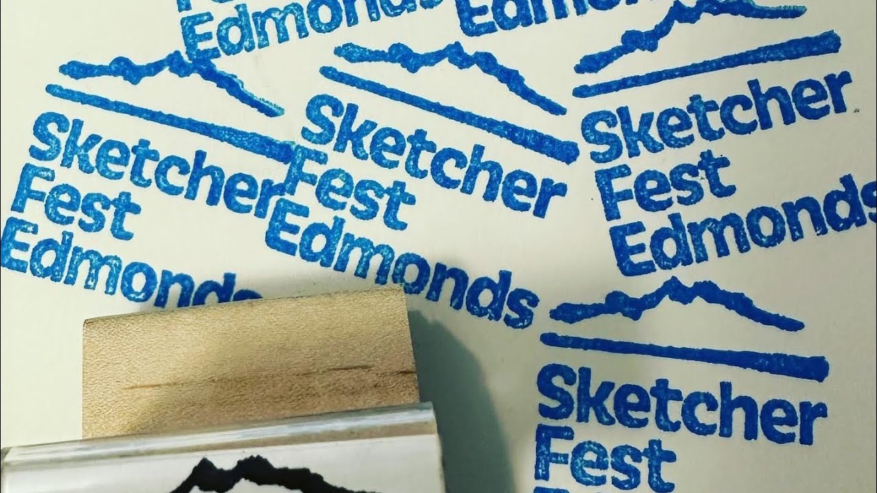 Sketcher Fest Edmonds - Sketchbook Fest & Art Market.  Seattle Washington