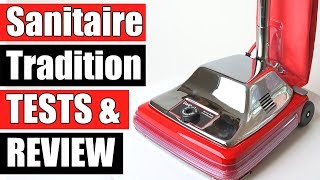 Sanitaire Tradition REVIEW -  Upright Bagged Commercial Vacuum, SC886F