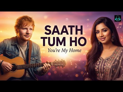 Saath Tum Ho – You’re My Home | Romantic & Soulful Duet | Ed Sheeran × Shreya Ghoshal | TuneVerse