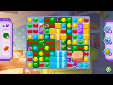 Homescapes Level 12125 No Boosters Gameplay #Bubunka